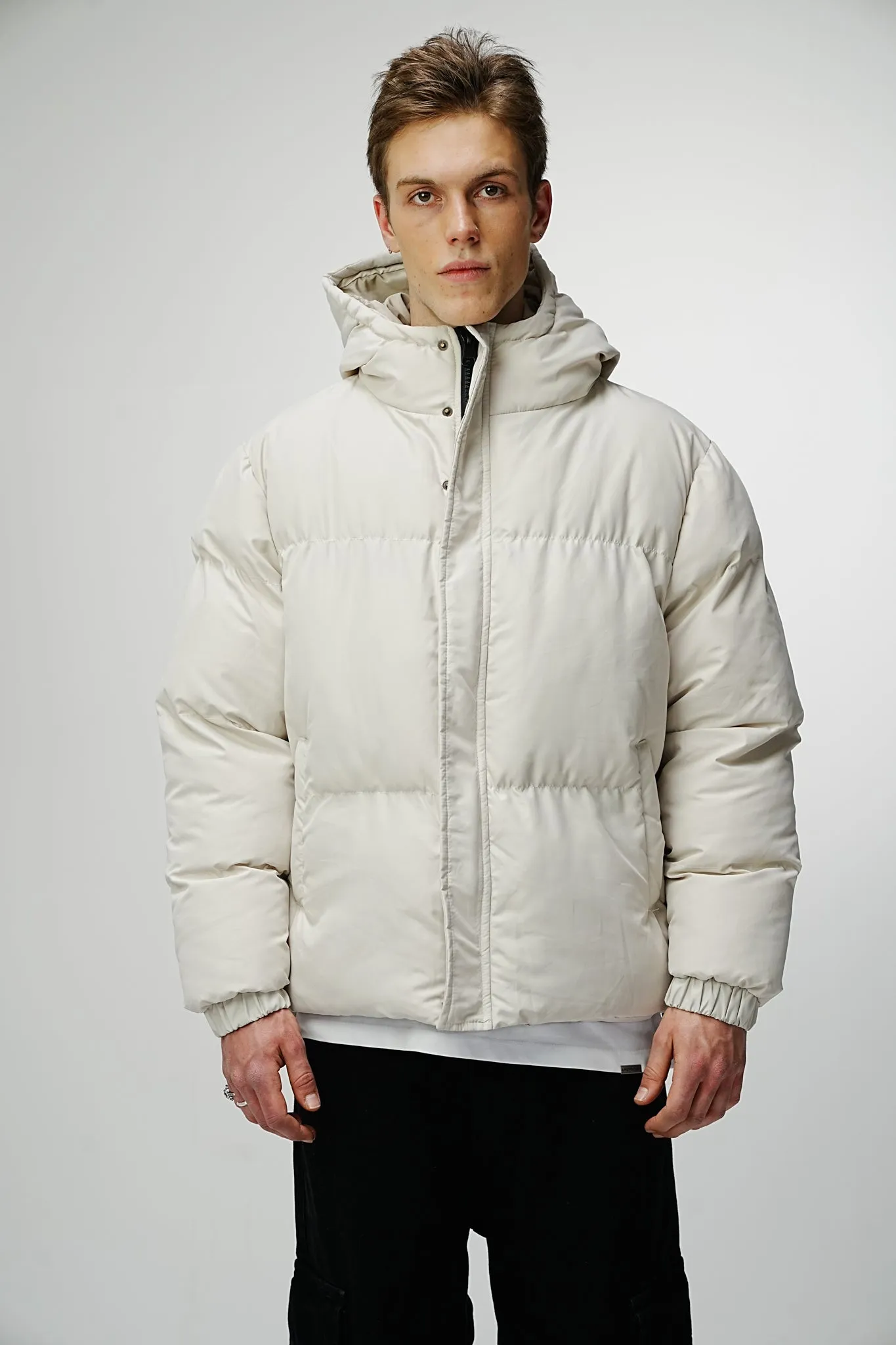 Premium Observer Puffer Jacket - Timeless Cream