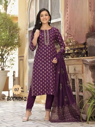 Premium Rayon Rich Salwar Kameez Set