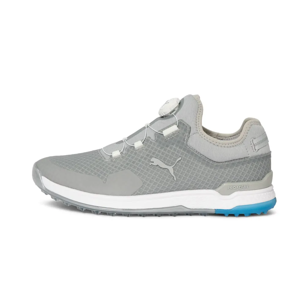 Puma Men's Proadapt Alphacat Disc Golf Shoes Silver/Blue