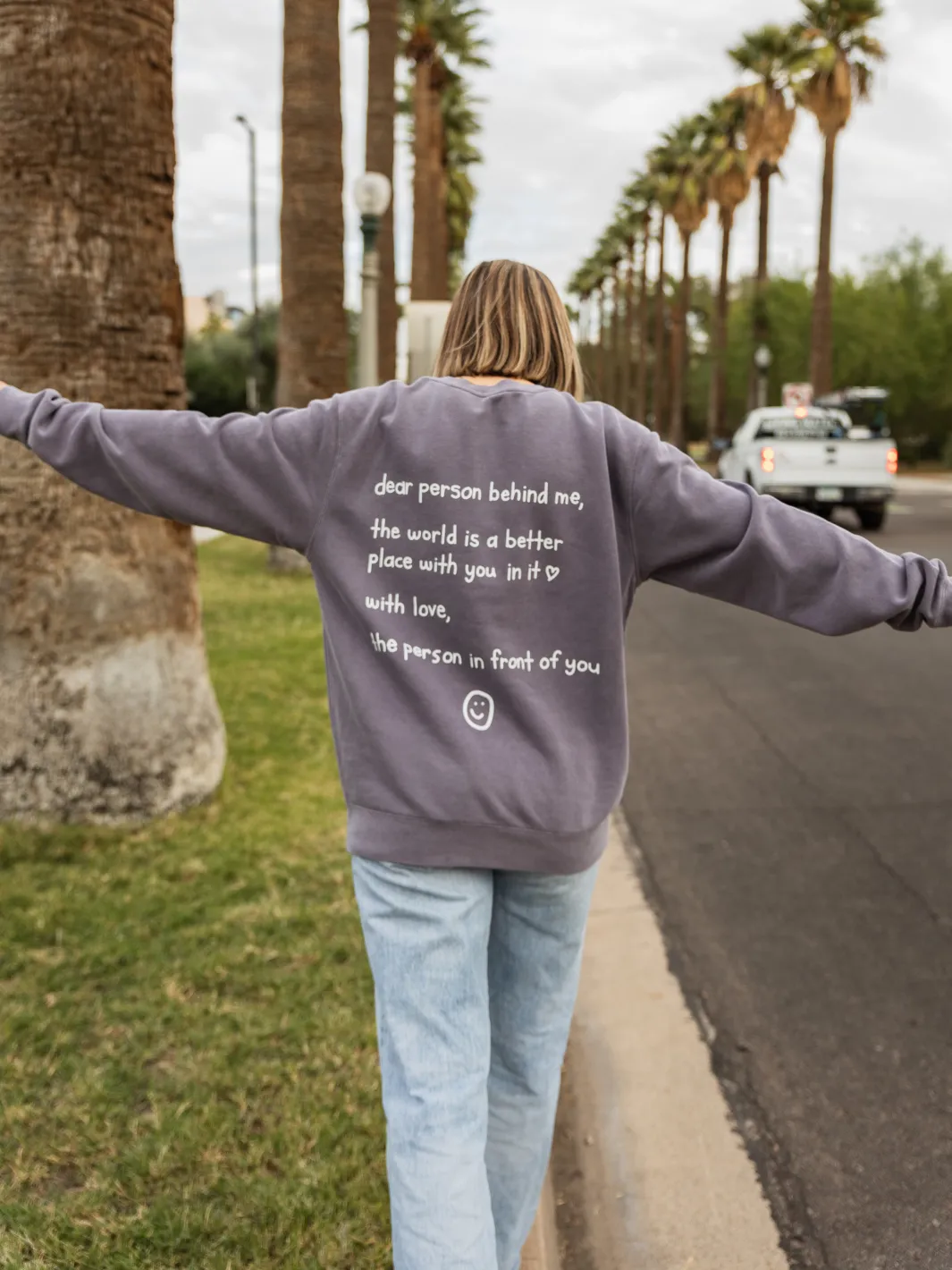 "Dear Person Behind Me" Crewneck