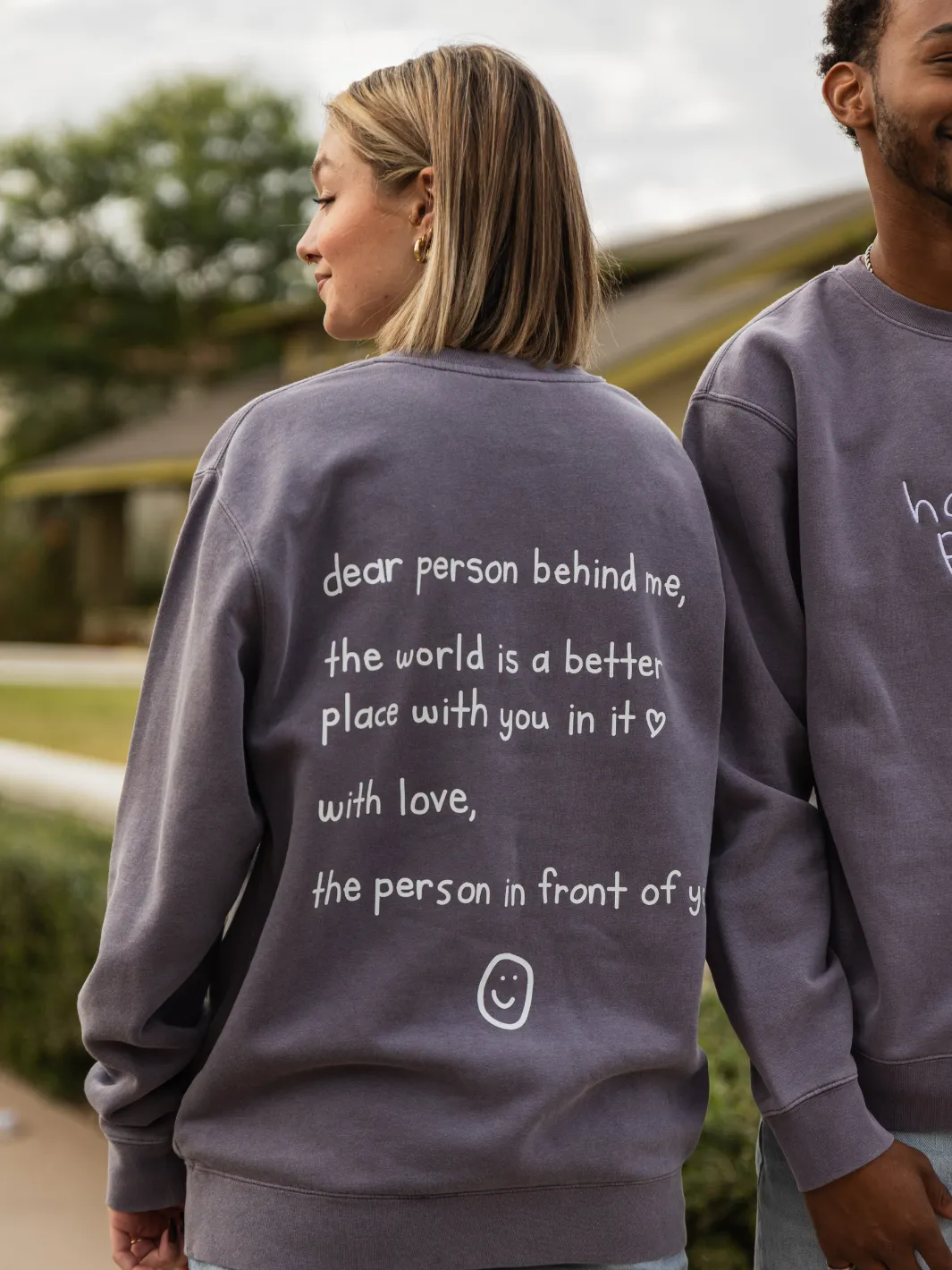 "Dear Person Behind Me" Crewneck