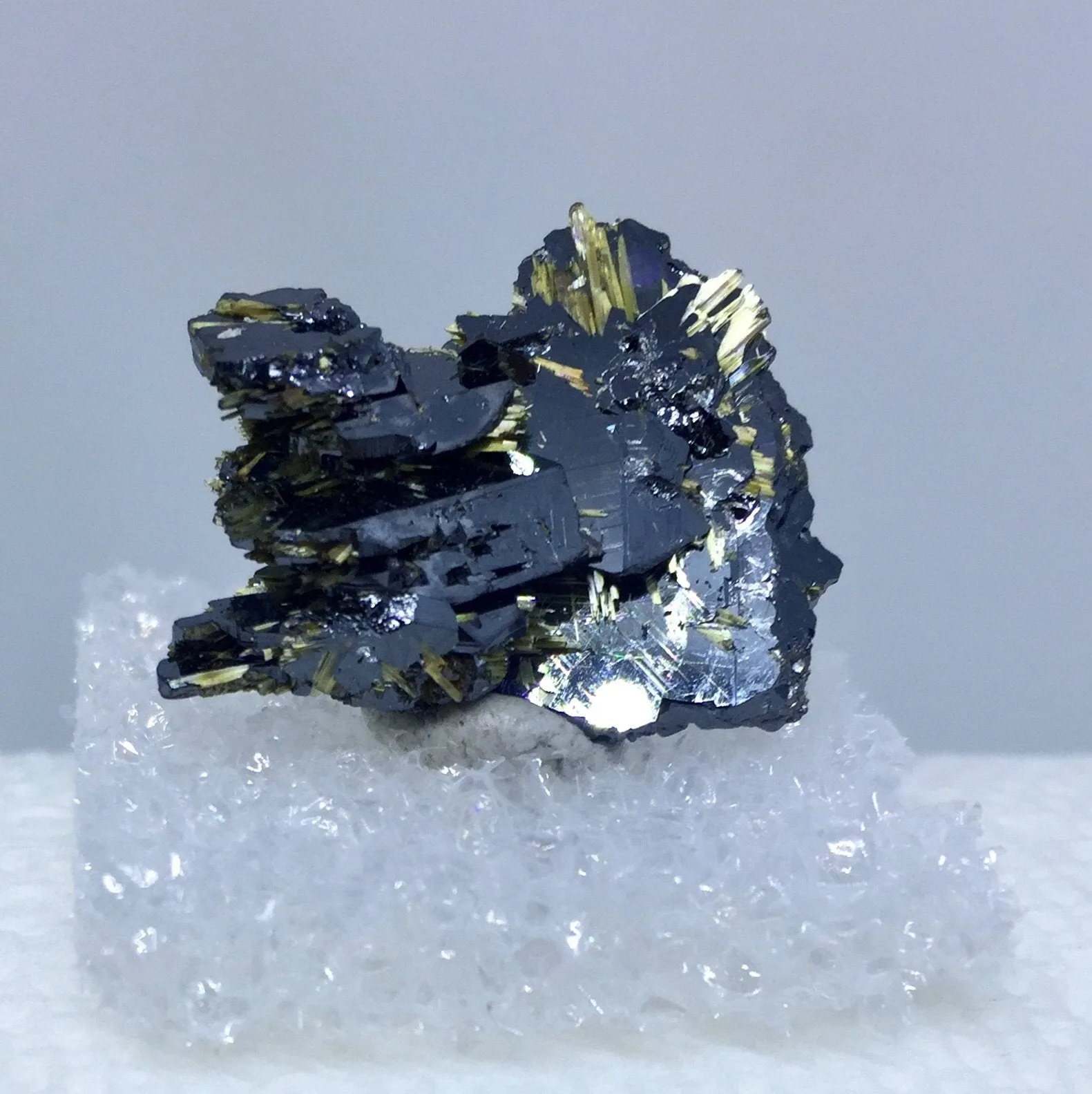 Rutile on Hematite Specimen