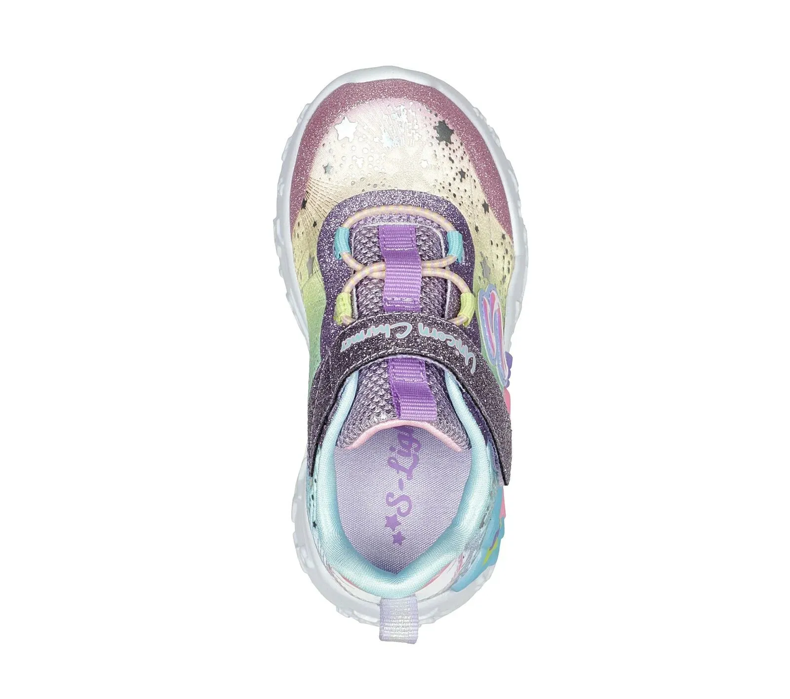 Skechers Purple Multi Unicorn Charmer Twilight Dream Toddler Sneaker