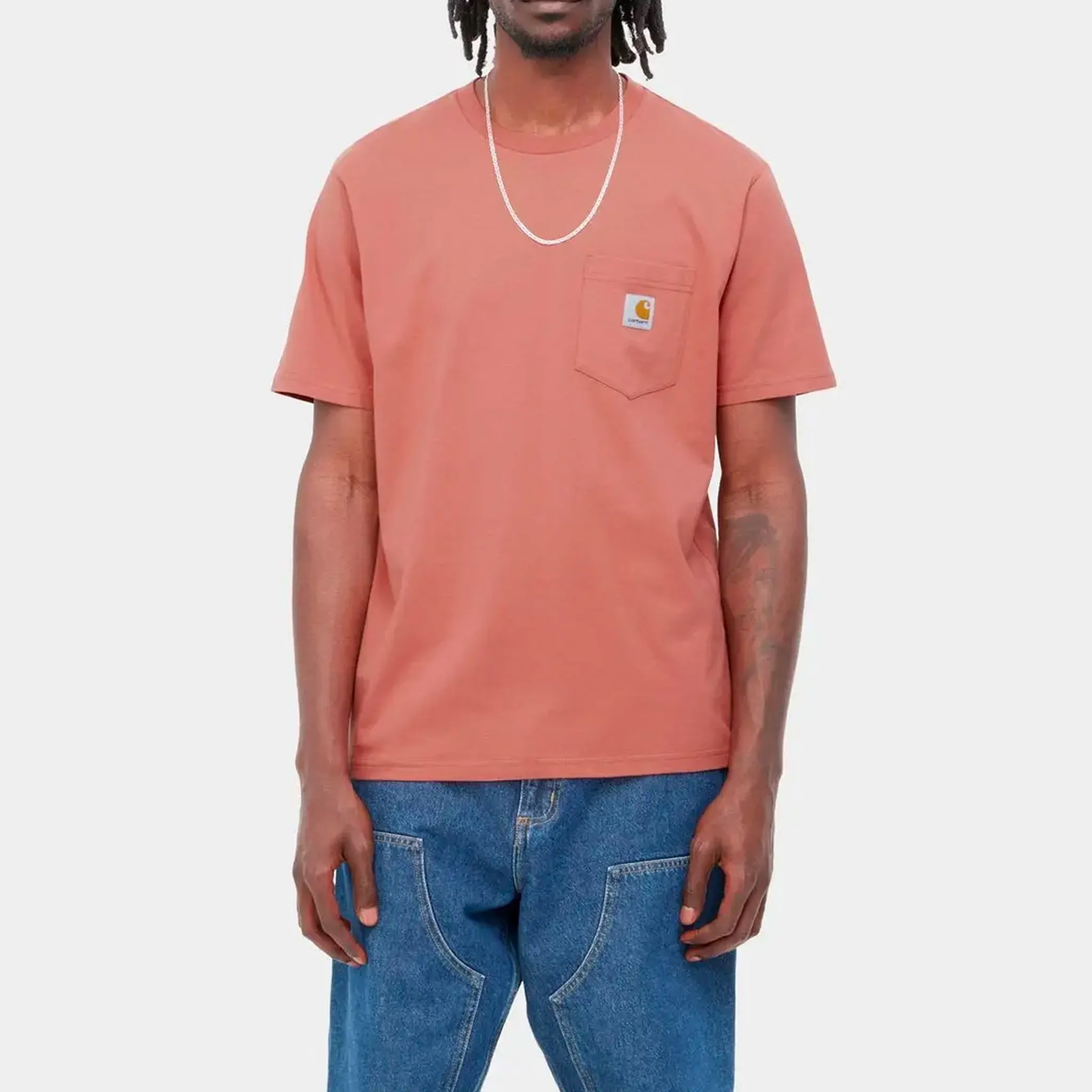 S/S Pocket Tee (Misty Blush)