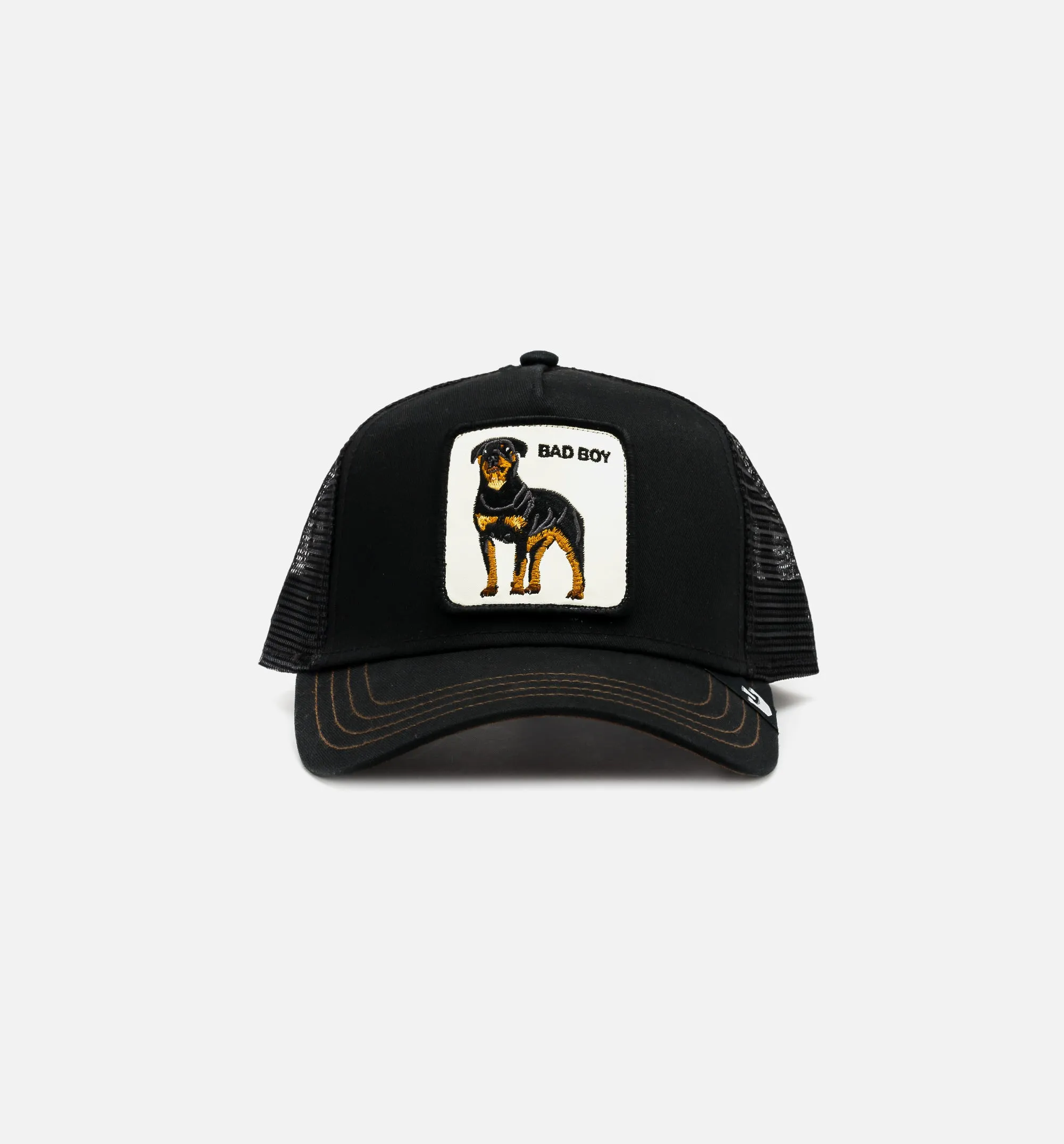 The Baddest Boy Trucker Mens Hat - Black