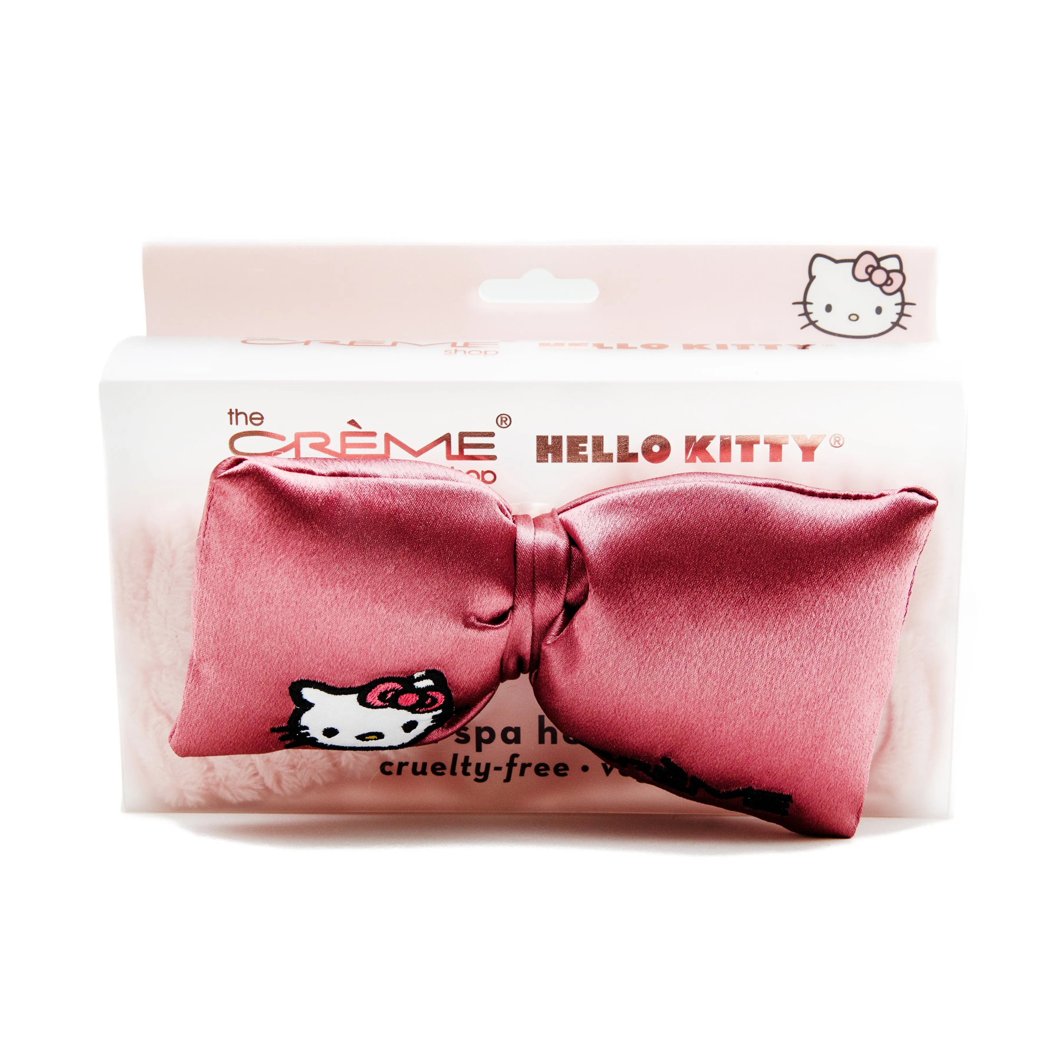 The Crème Shop Hello Kitty Pink Soft Satin Headband