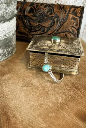 The Flagstaff Turquoise Cuff