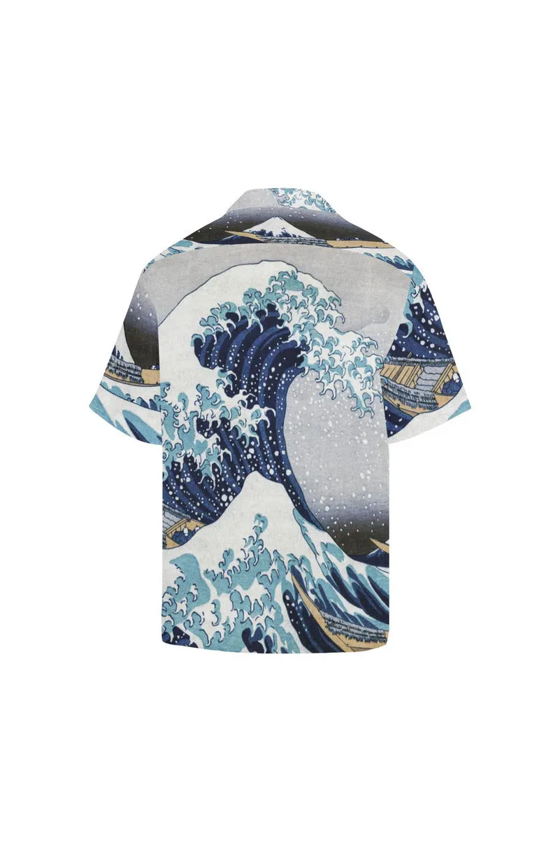 The Great Wave off Kanagawa Hawaiian Shirt