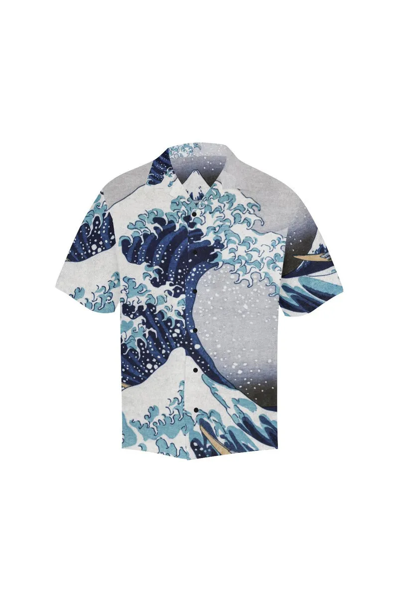 The Great Wave off Kanagawa Hawaiian Shirt