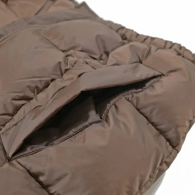 Theories Brick Puffer Jacket Chocolate