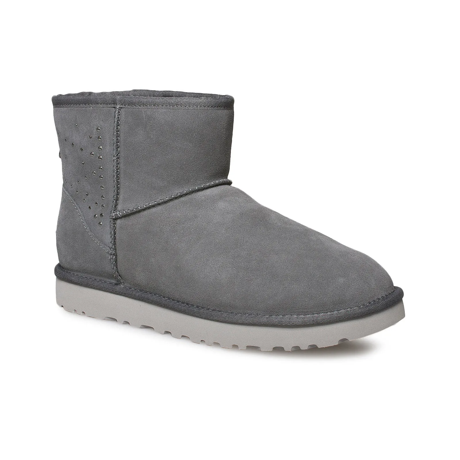 UGG Classic Mini II Studded Charcoal Boots - Women's