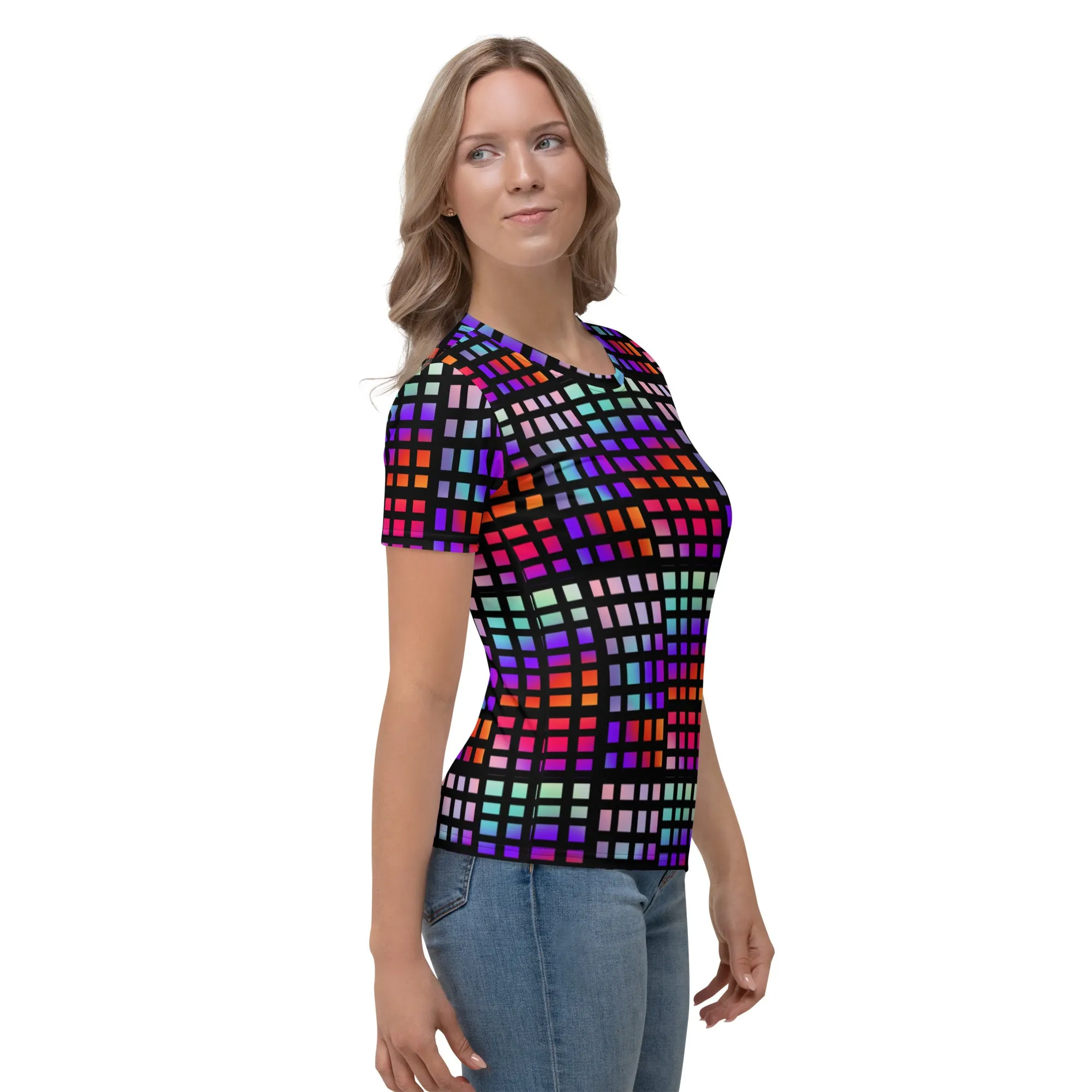 Vivid Square Women's Shirt