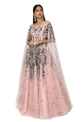 Wanderlust cherry blossom gown