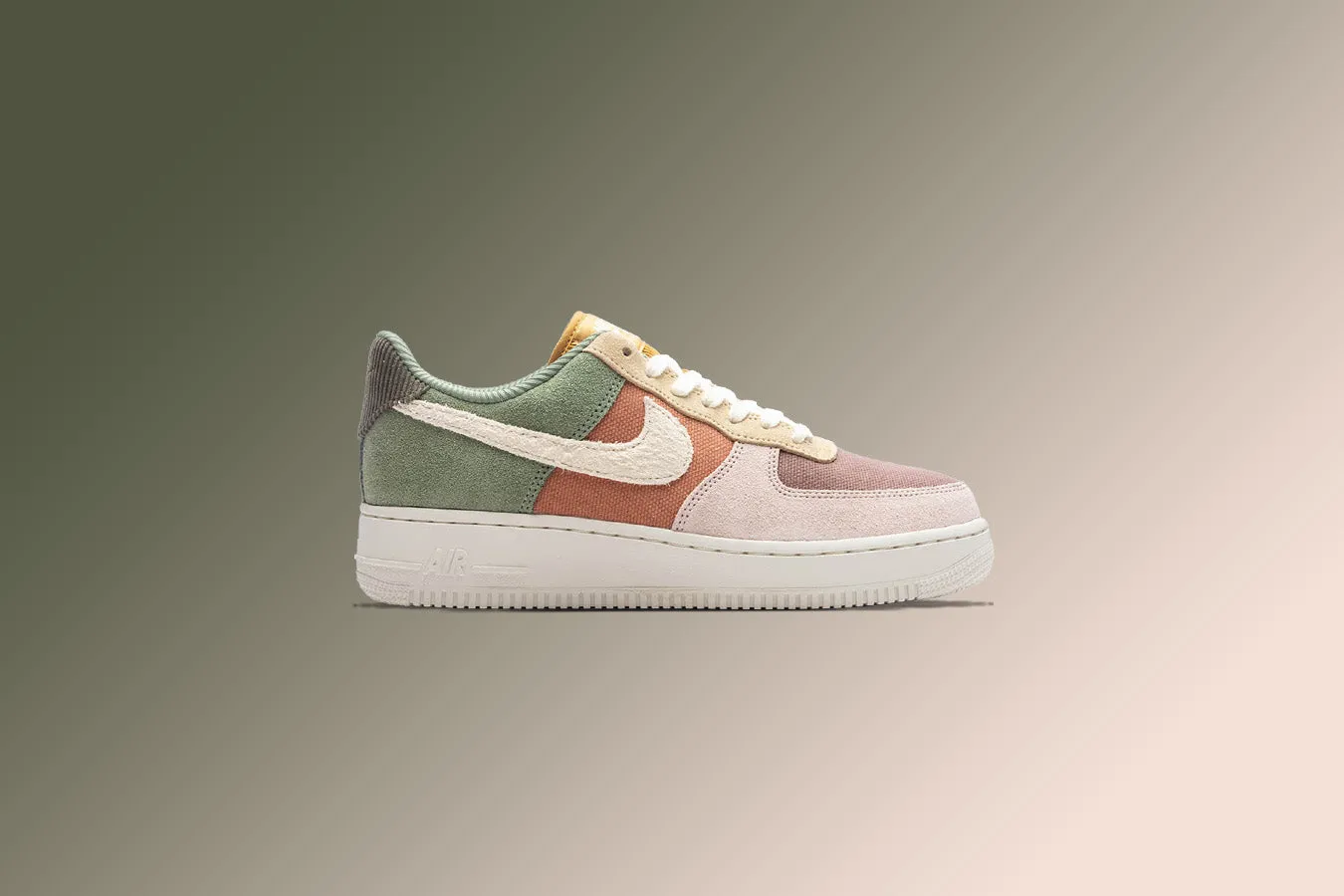 Women's Air Force 1 '07 LX - Oil Green/Pale Ivory/Terra Blush/Sesame